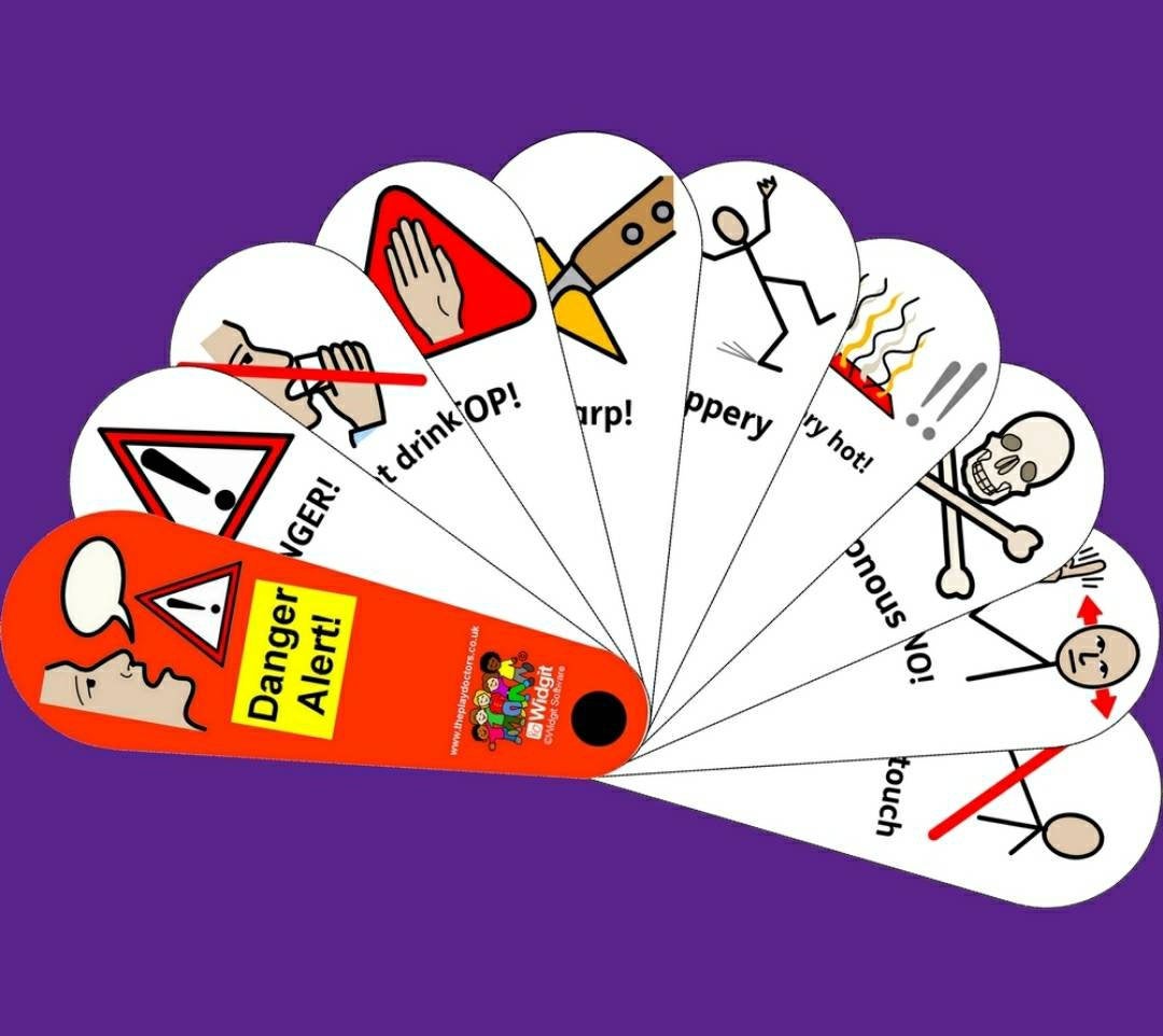 Danger Alert fan. Support an individual’s understanding of key danger points