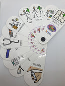 Going to the Doctor Symbol Fan-Clear visual symbols to illustrate what is happening during a visit to the Doctor