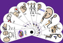 School Fans 4 Pack Mixed Set-4 pack of communication fans to aid children at school.
