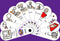 School Fans 4 Pack Mixed Set-4 pack of communication fans to aid children at school.